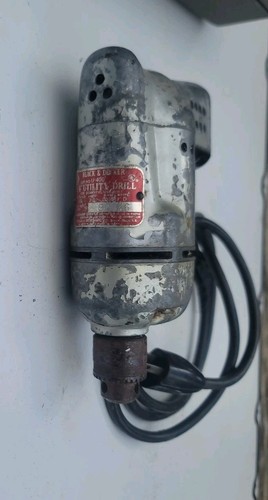 Vintage black decker 4 - black, 1/4”