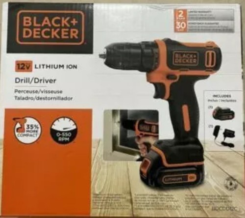 Black decker bdcdd12c 12v - black+decker,